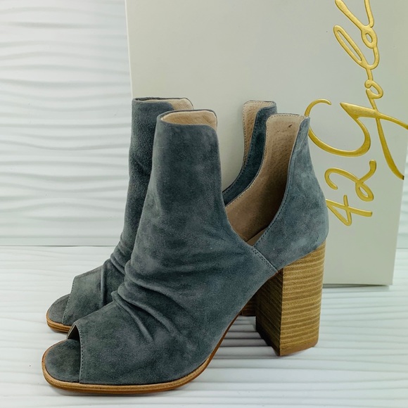 leena peep toe bootie